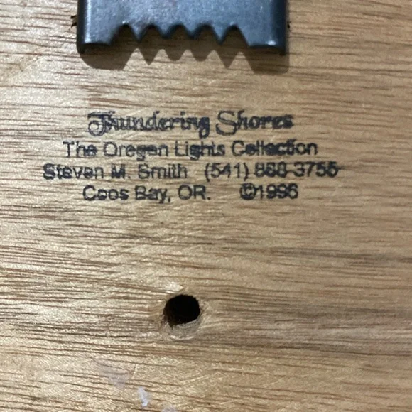 Umpqua River, Oregon 5” Myrtlewood Engraved Plaque by Steven Smith-Oregon Lights - Picture 5 of 8